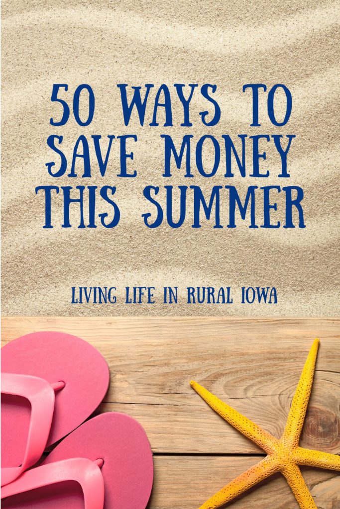 50 Ways To Save Money This Summer